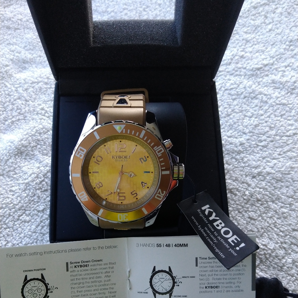 Gold Kyboe Watch